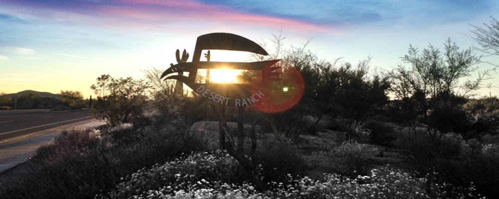 Desert Ranch HOA Sign